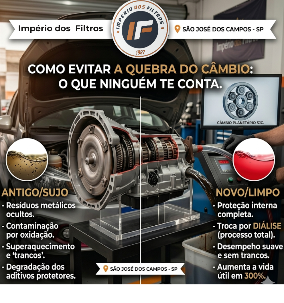 Manutenção de câmbio automático em São José dos Campos